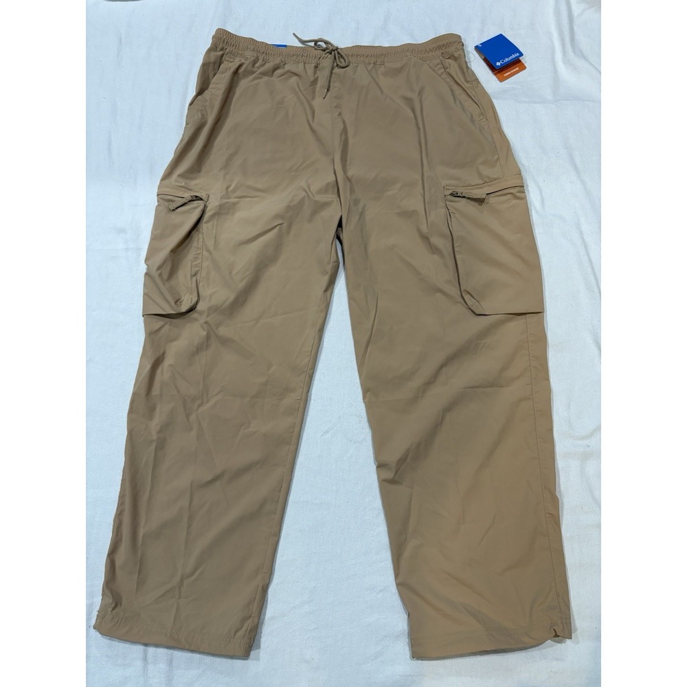 NEW Columbia Boundless Trek Cargo Pant Omni-Shade Khaki Women's Size 1XLarge